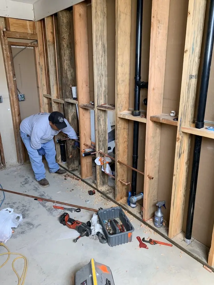 Commercial rough-in plumbing for Water Heater Replacement in Floral City